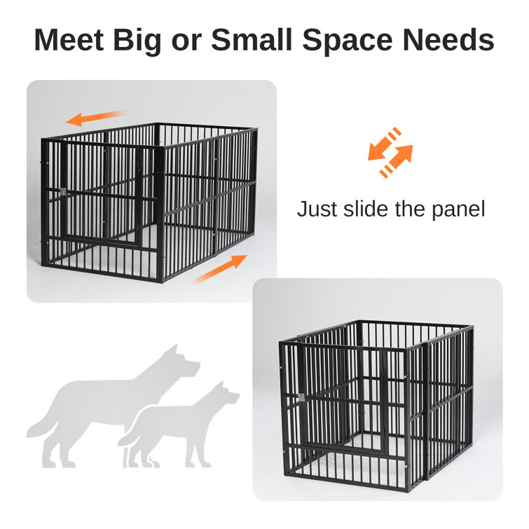 Dog cage hotsell fence panels